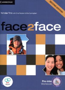 کتاب انگلیسی فیس تو فیس face 2 face Pre intermediate B1 2nd Edition