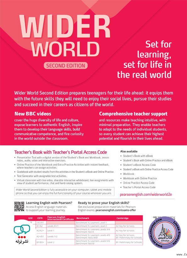 کتاب معلم انگلیسی Wider World 4 2nd Edition