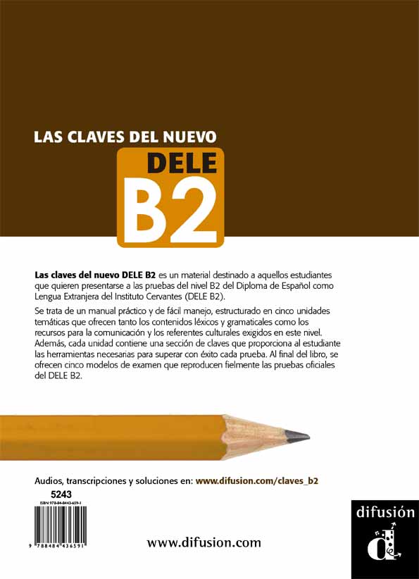 کتاب آزمون اسپانیایی Las Claves Del Nuevo DELE B2