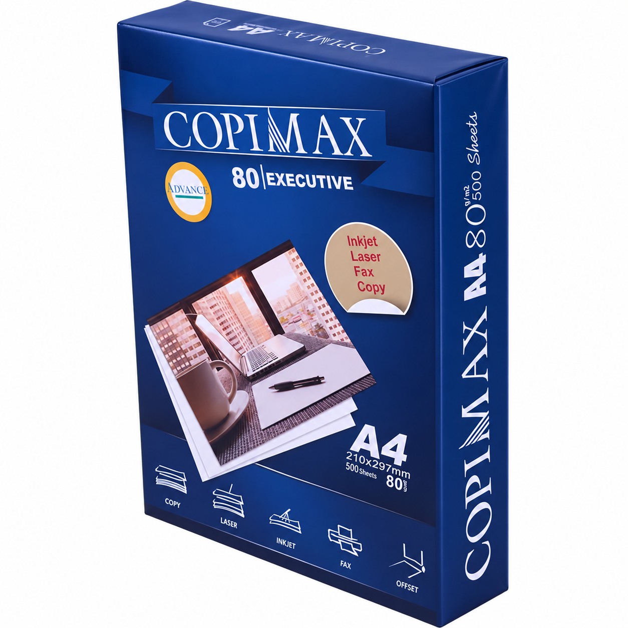 کاغذ A4 کپی مکس مدل Advance بسته 500 عددی