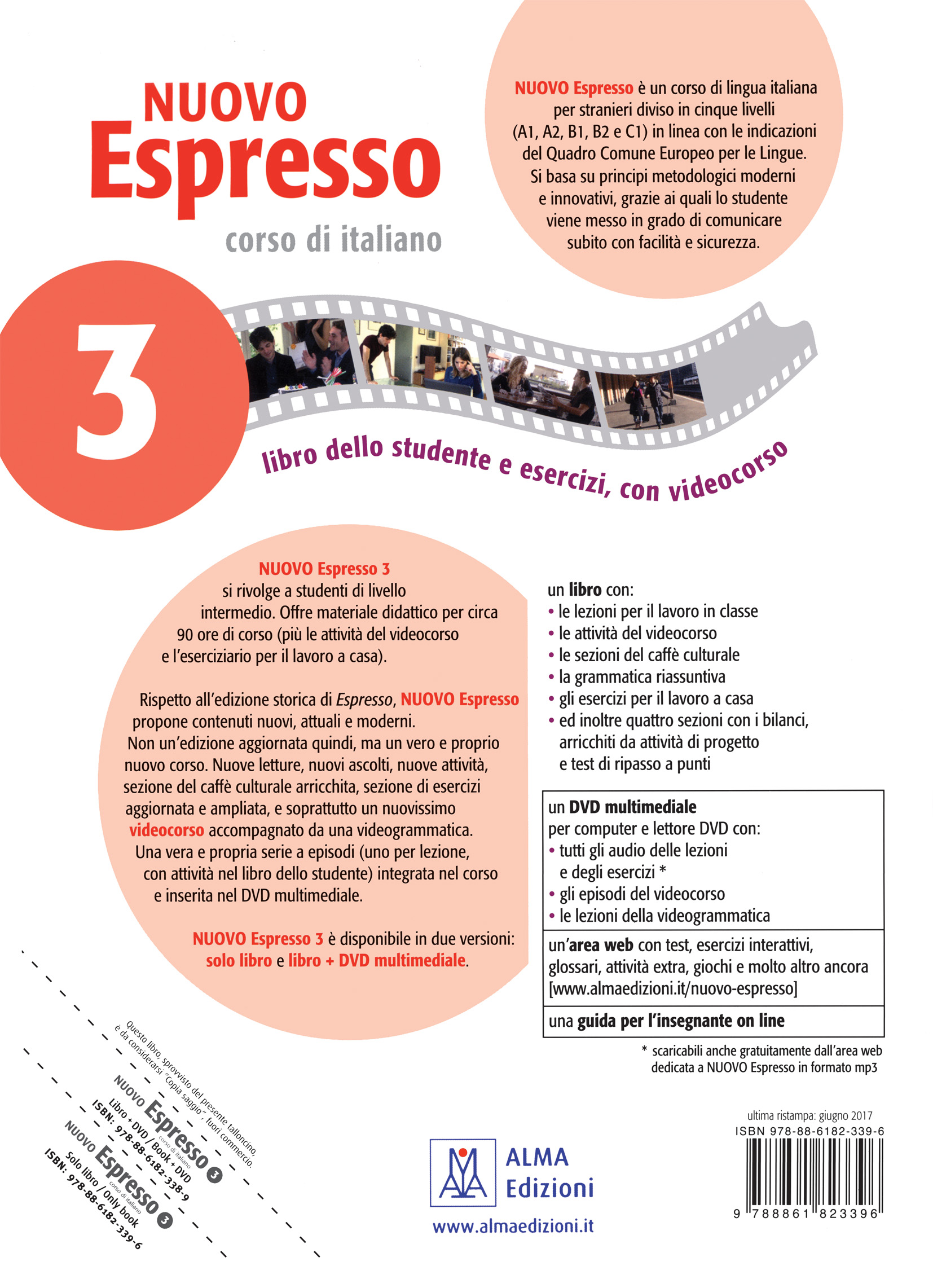 کتاب ایتالیایی اسپرسو Nuovo Espresso 3 – B1 corso di italiano
