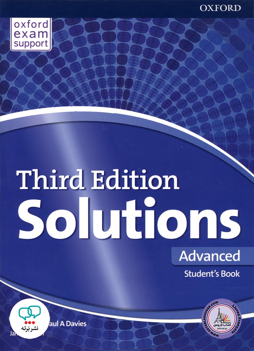کتاب انگلیسی سولوشن ادونس Solutions Advanced Third Edition
