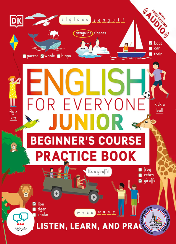 کتاب انگلیسی English for Everyone Junior Beginners Course Practice Book