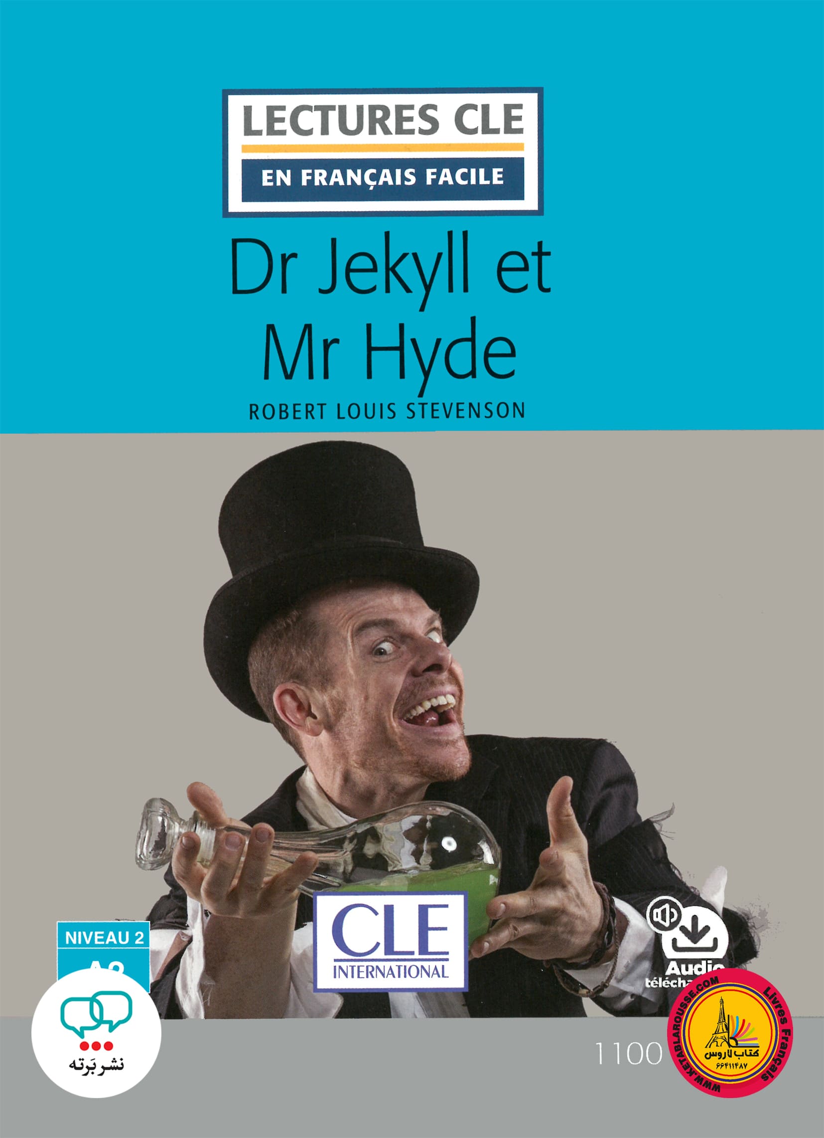 کتاب داستان ساده فرانسوی Dr Jekyll et Mr Hyde Niveau 2 A2